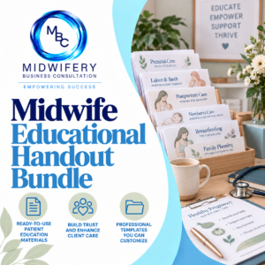 Midwife Educational Handout Bundle